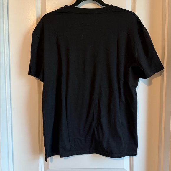 Black Howdy Graphic Tee with Cowboy Hat Design - Picture 6 of 6